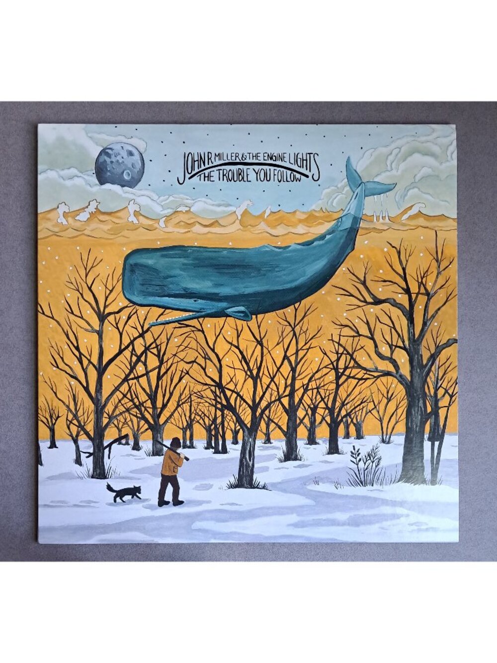 The Trouble You Follow by John R. Miller USED Record (Vinyl, Folk) PM